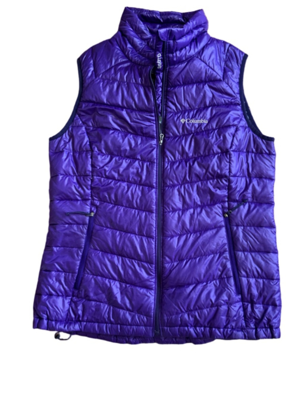 Columbia 860 Turbodown Purple Vest L